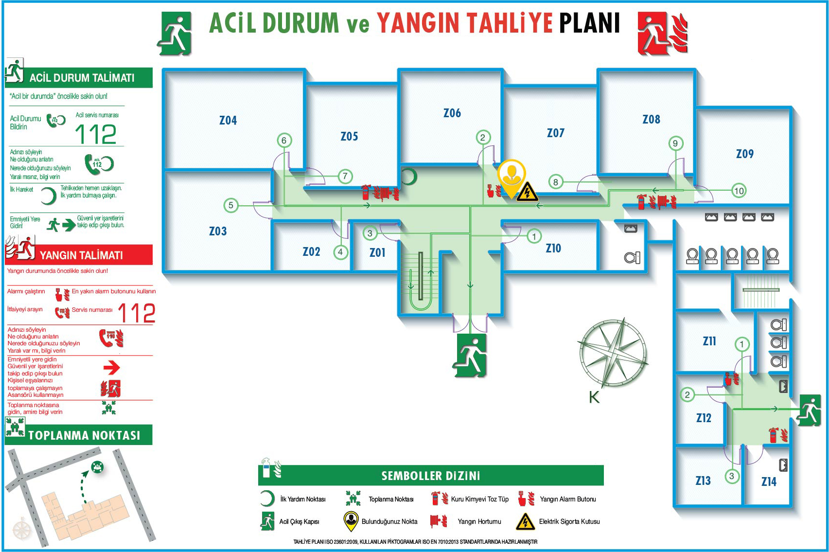 yangın acil durum planı